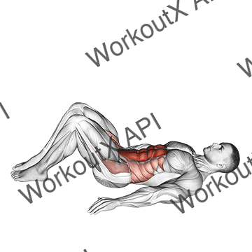 Hip Raise (bent Knee) animated GIF