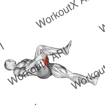 Hamstring Stretch animated GIF