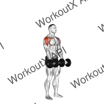 Dumbbell Standing Around World animated GIF