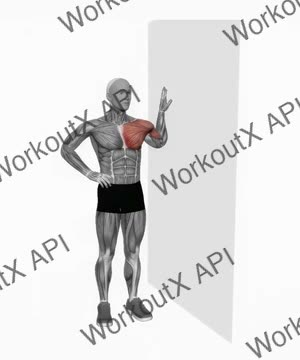 Bent Arm Chest Stretch exercise demonstration