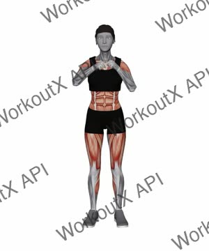 4 Punches Side Squat exercise demonstration