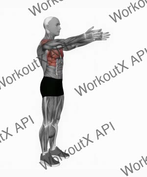 Criss Cross Arms Lift exercise demonstration