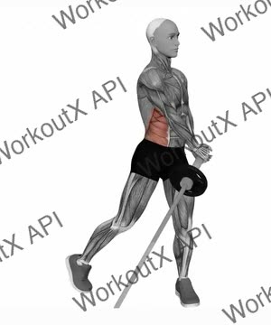 Landmine Oblique Twist exercise demonstration