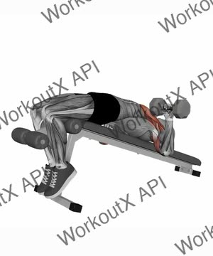 Dumbbell Chest Press Decline exercise demonstration