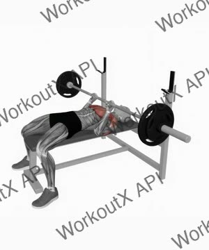 Close Grip Barbell Bench Press exercise demonstration