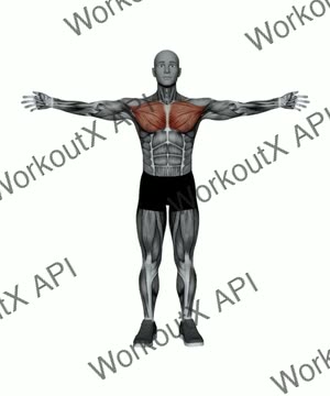 Arms Wide Chest Stretch exercise demonstration