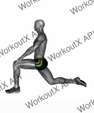Kneeling Hip Flexor Stretch exercise demonstration