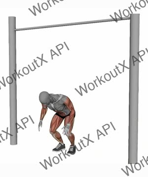Burpee To Pull-Up exercise demonstration