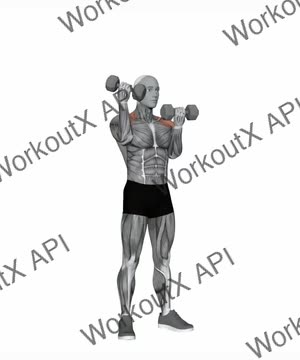 Dumbbell Alternating Arnold Press exercise demonstration