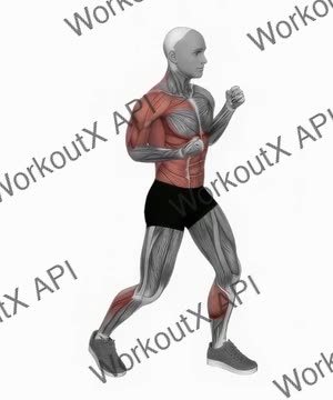 Boxing Right Uppercut exercise demonstration
