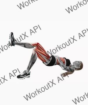 Bridge With Alternating Leg Raise exercise demonstration