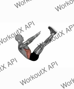 Middle Crunches exercise demonstration