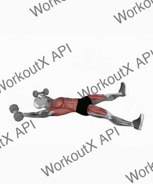 Dumbbell Starfish Crunch Alternating exercise demonstration