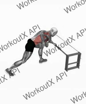 Dumbbell One Arm Row (Rack Support) exercise demonstration
