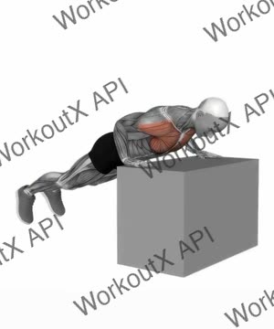 Incline Push-Up (On Box) exercise demonstration