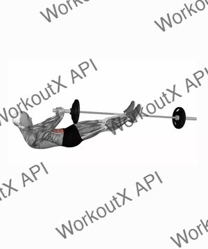 Landmine Hollow Hold exercise demonstration