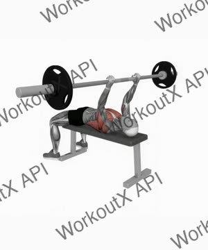Barbell Pullover to Triceps Extension exercise demonstration