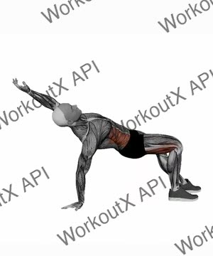 Wild Thing Pose exercise demonstration