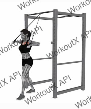 Band Low Alternate Chest Press exercise demonstration