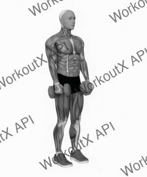 Dumbbell Stiff Leg Deadlift exercise demonstration