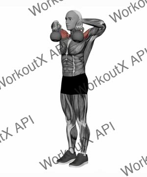 Kettlebell Upright Row exercise demonstration