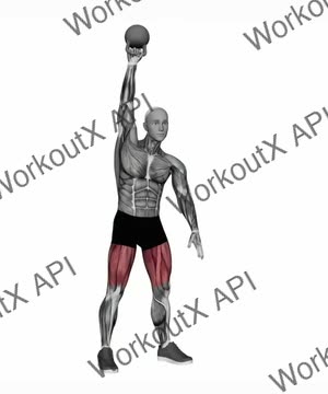 Kettlebell Snatch exercise demonstration