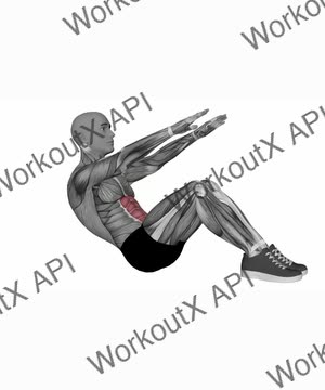 Abdominal Crunches With Hold exercise demonstration