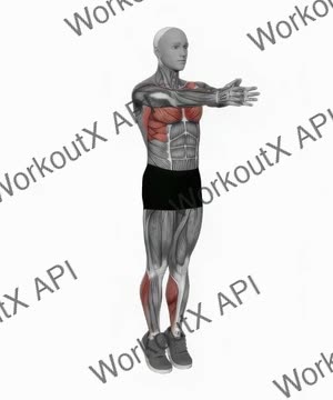 Calf Raise Clap exercise demonstration