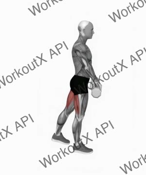 Dumbbell Single Leg Deadlift exercise demonstration