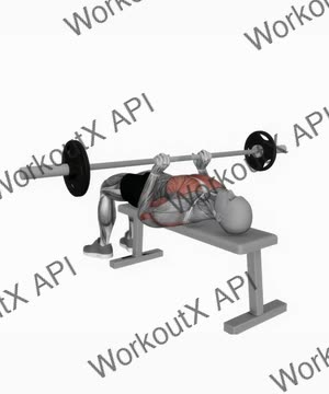 Barbell Close Grip Press exercise demonstration