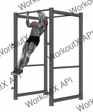 Kipping Pull Up exercise demonstration