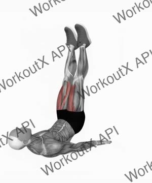 Alternate Lying Floor Leg Raise exercise demonstration