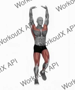 Clap Curtsy Squat exercise demonstration