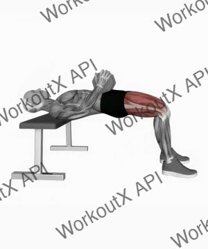 Dumbbell Hip Thrust (Version 2) exercise demonstration