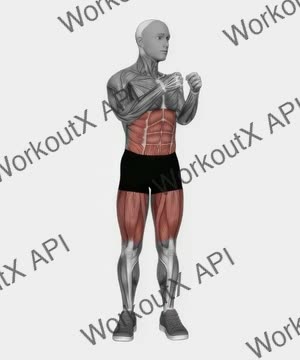 Arm Rotation Knee Lift exercise demonstration