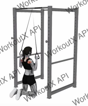Band Kneeling Lat Pulldown exercise demonstration
