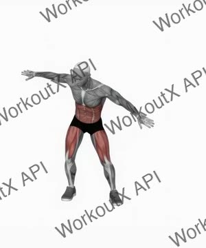 Diagonal Lunge exercise demonstration