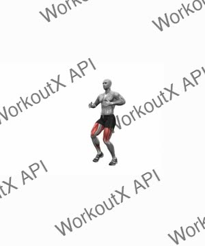 Lunge Rotation Left and Right Bodyweight exercise demonstration
