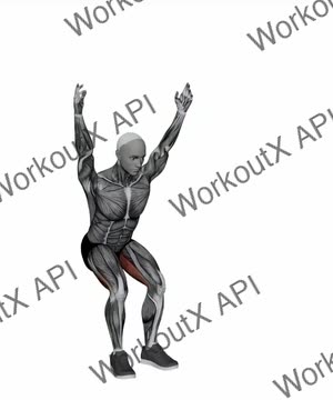 Chair Pose exercise demonstration