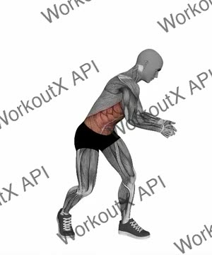 Diagonal Chop Left exercise demonstration