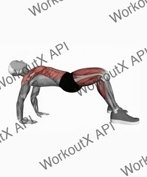 Crab Pose exercise demonstration