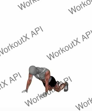 Burpees exercise demonstration