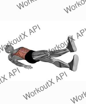 Scissors Kick exercise demonstration