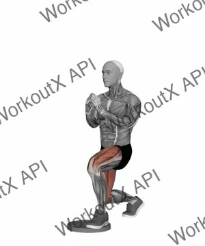 Plate Deficit Lunge exercise demonstration