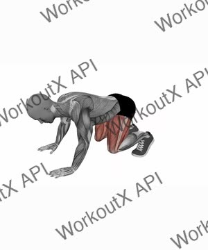 Half Burpees exercise demonstration