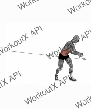 Diagonal Chop Cable exercise demonstration