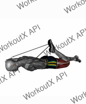 Intermediate Hip Flexor and Quad Stretch exercise demonstration