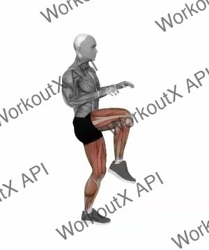 High Knees exercise demonstration