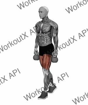 Kettlebell Staggered Deadlift exercise demonstration