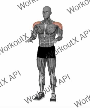 Arm Pulses Palms Downwards exercise demonstration